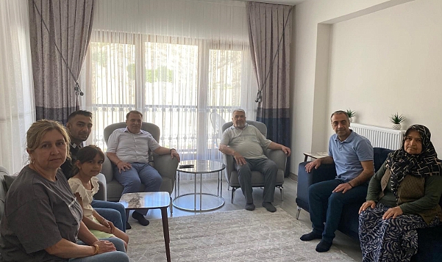 KAYMAKAM DURU’DAN ŞEHİT BABALARIMIZA ZİYARET