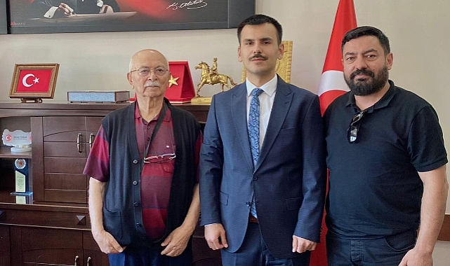 Hilmi Çalışkan ve Tahsin Baytar’dan Başkan Emrah Turan’a Veda Ziyareti