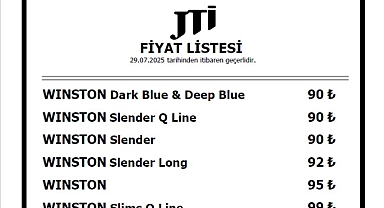 JTI Sigara Grubuna Zam Geldi! 