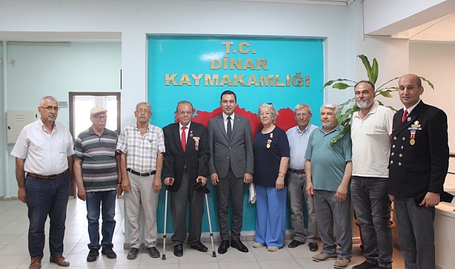 Şehit Aileleri ve Gazilerden Kaymakam UĞUZ’a Ziyaret