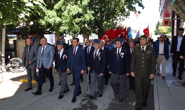 Dinar’da Gaziler Günü Coşkuyla Kutlandı