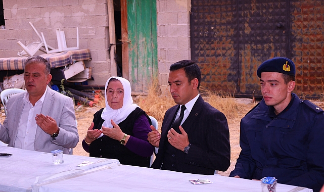 Kaymakamımız Hasan UĞUZ, Şehidimiz Alper İzzet TAŞBAŞ İçin Okutulan Mevlide Katıldı