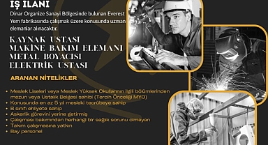 İŞ İLANI