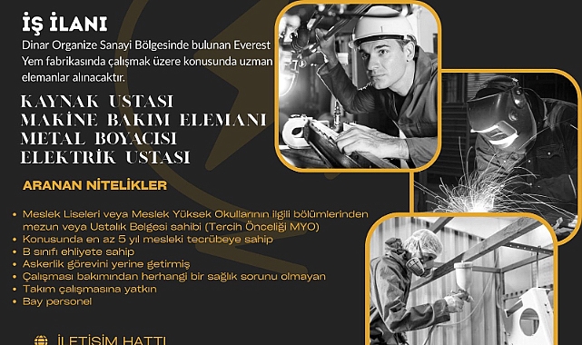 İŞ İLANI