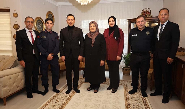 Kaymakam Hasan Uğuz’dan Şehit Polis Memuru Erol Kaplankıran’ın Ailesine Ziyaret