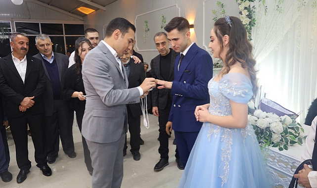 Kaymakamımız Hasan UĞUZ, Gazimizin Mutlu Gününe Katıldı