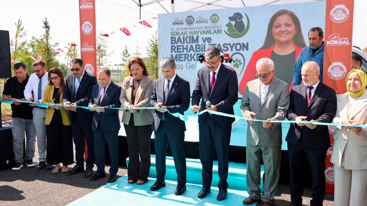 Afyonkarahisar Sokak Hayvanları Bakım ve Rehabilitasyon Merkezi Açıldı