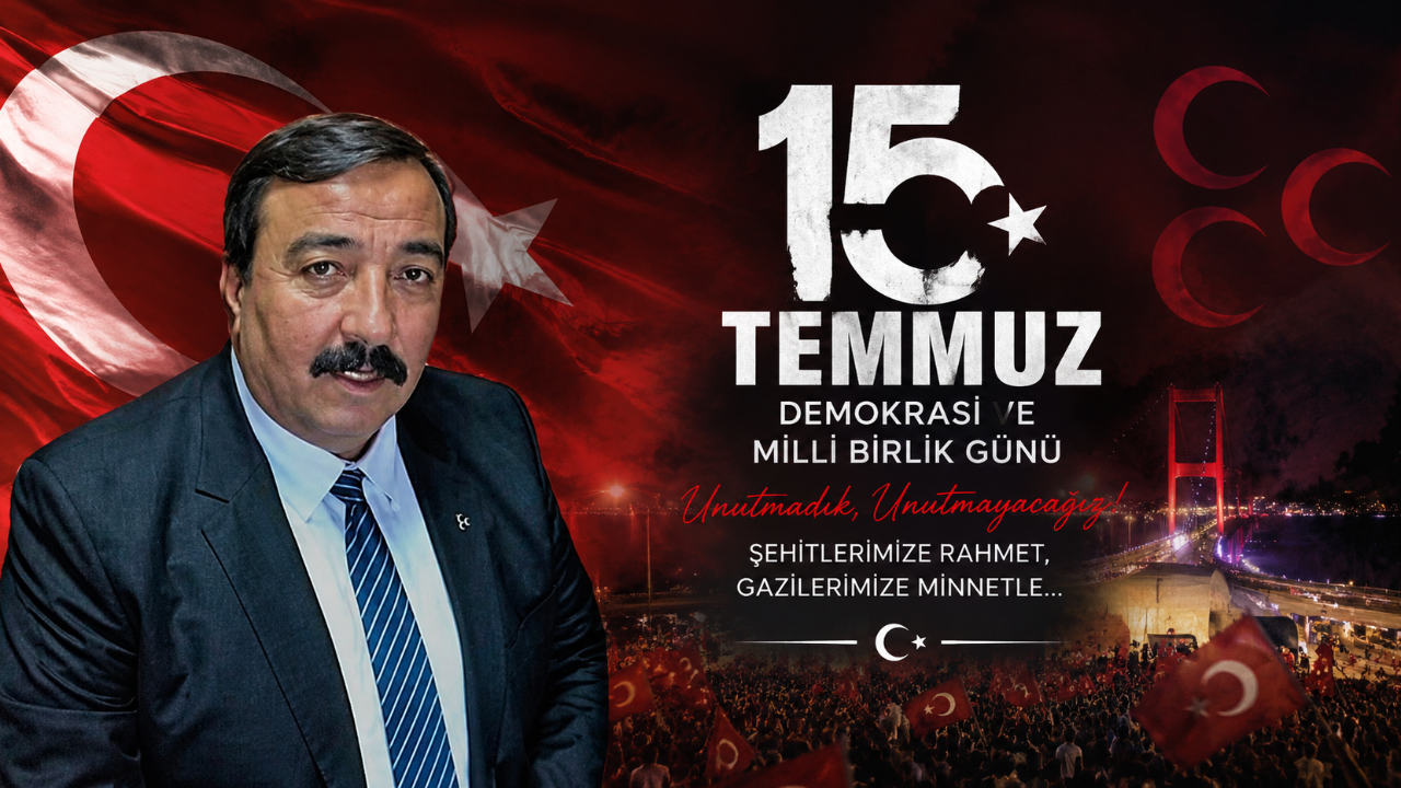 Başkan Karahan'dan 15 Temmuz Demokrasi ve Milli Birlik Günü Mesajı