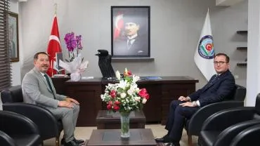 İlçe Kaymakamımız Mehmet Naim Akgül’e Hayırlı Olsun Ziyareti