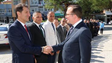Kaymakamımız Mehmet Naim AKGÜL Görevine Başladı