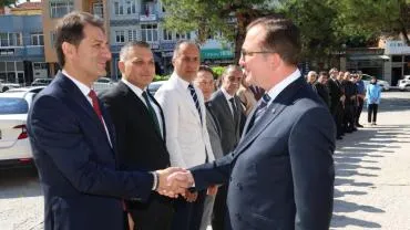 Kaymakamımız Mehmet Naim AKGÜL Görevine Başladı